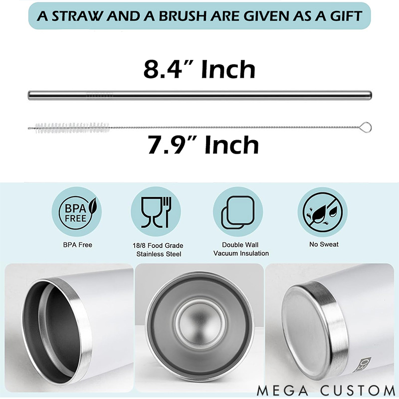 Personalized Dog Lover Cat Mom Lovely Chibi 20oz Tumbler