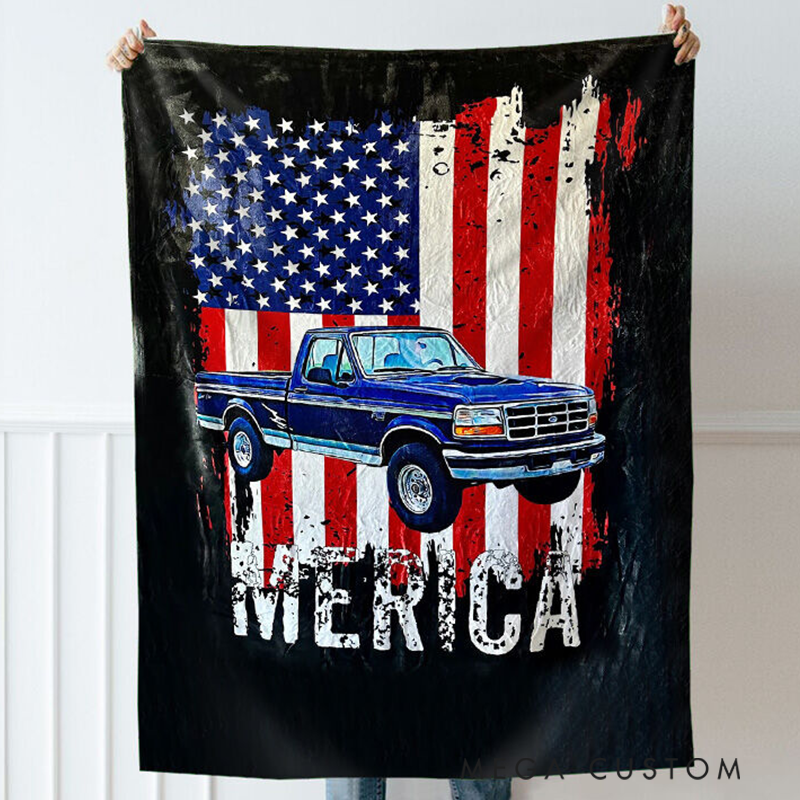 Personalized Racing Car Blanket Custom Photo Blanket Gifts