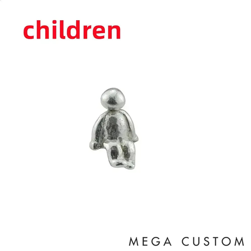 Personalised Choose Your Own Family Combination Metal Sculpture Figurines - Anniversary, Christmas, Fathers Day and Mothers Day Gift Idea