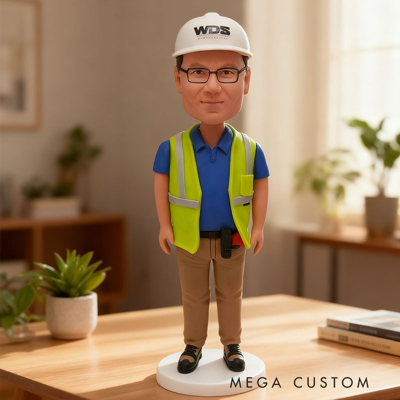 Personalized Bobblehead Made From Your Photo Custom Figurine Funny Character Pose Youth Style Edition