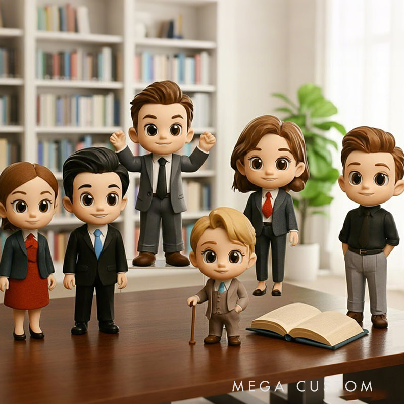 Personalized 3D Mini Figurine Custom Photo Gift Mini Figures 3D Mini Figures Personalized Figurine Custom Figurine Wedding Gifts