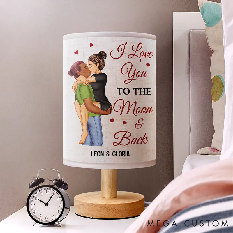 Personalized Romantic Fabric Lamp Custom Night Light for Wife In Case I Don't Say It Enough Couple Valentine's Gift Lamp for Wife husband