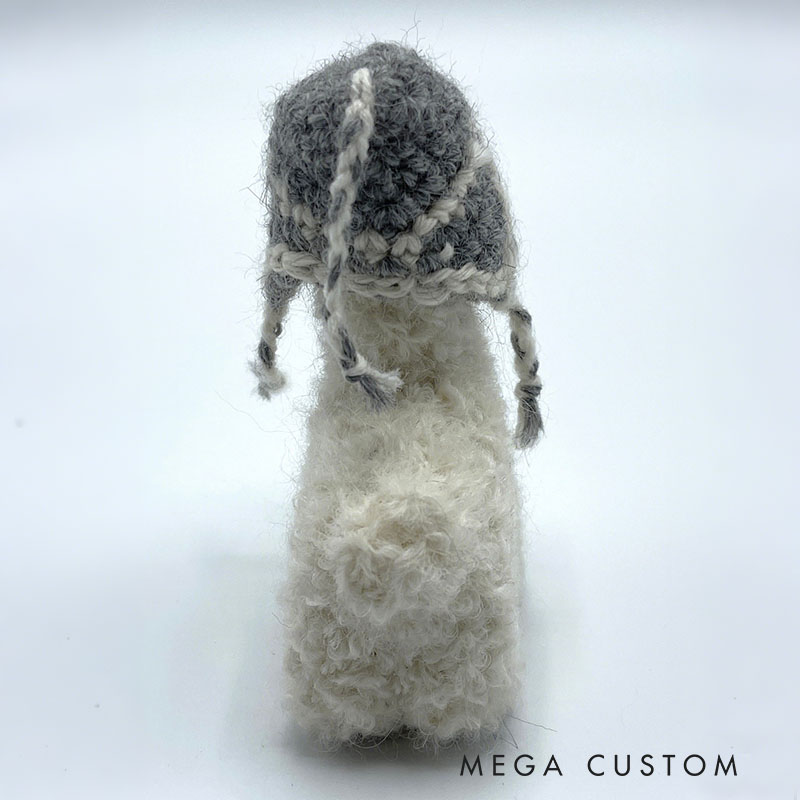 Needle Felted Llama Ornament Miniature Alpaca Gift