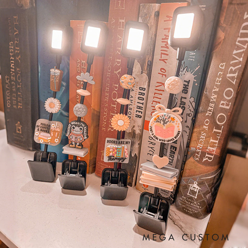 Personalized Rechargeable Reading Mates Light Perfect Gift for Book Lovers