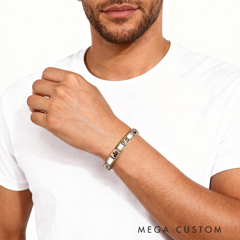 Personalized Couple Bracelets Valentine's Day Gifts Christmas Gifts