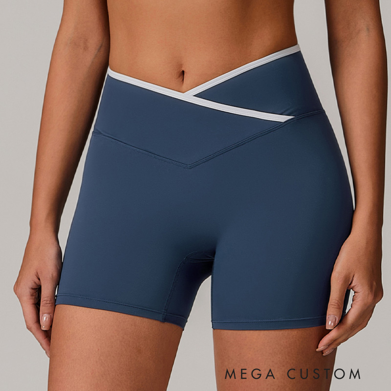 Personalized Enemy Of The State Booty Shorts Funny Gym Athletic Shorts for Gym Lover