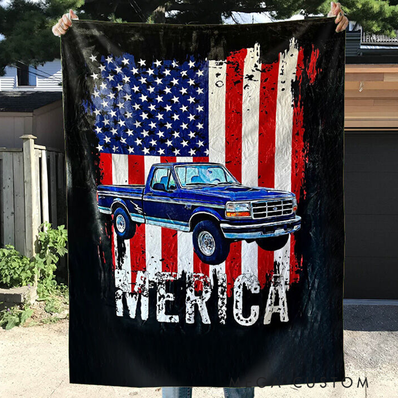 Personalized Racing Car Blanket Custom Photo Blanket Gifts