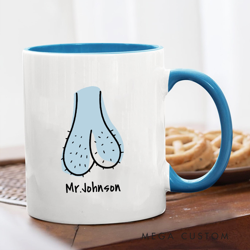 Personalized Funny Mr. & Mrs. Couple Mugs Humors Ceramic Coffee Mug for Husband Wife Coffee Cup for Newlywed Couple Anniversary Cup