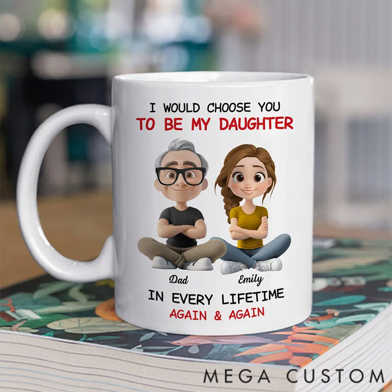 Personalized My Daughter - Personalized Custom Coffee Mug