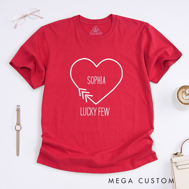 Personalized Down Lucky Few Syndrome Awareness T-Shirt
