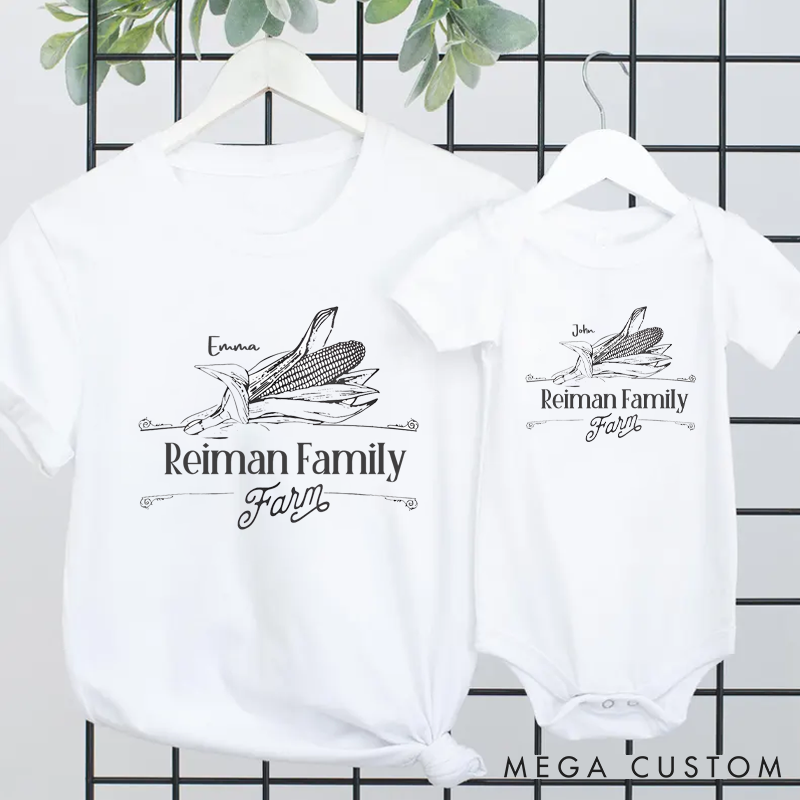 Personalized Proud Family Farm Apparel for Embracing Farm Life and Love Matching Outfit