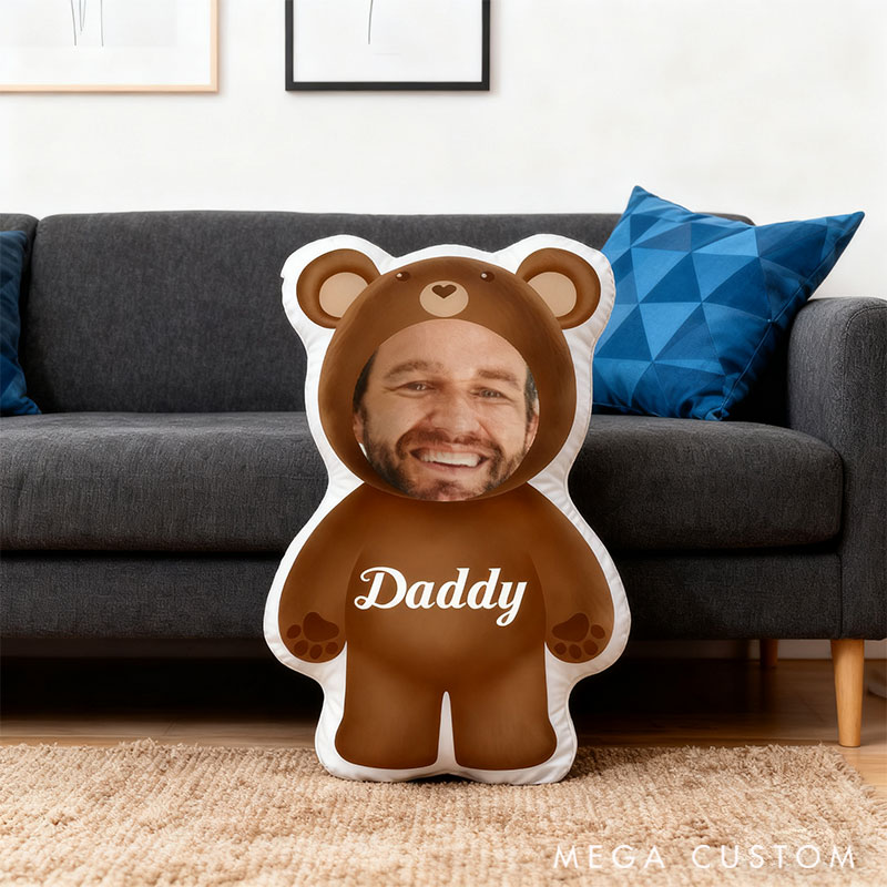 Personalized Graphic 3D Print Pillows Shape Pillows with Photo Decor Christmas Gifts for Family