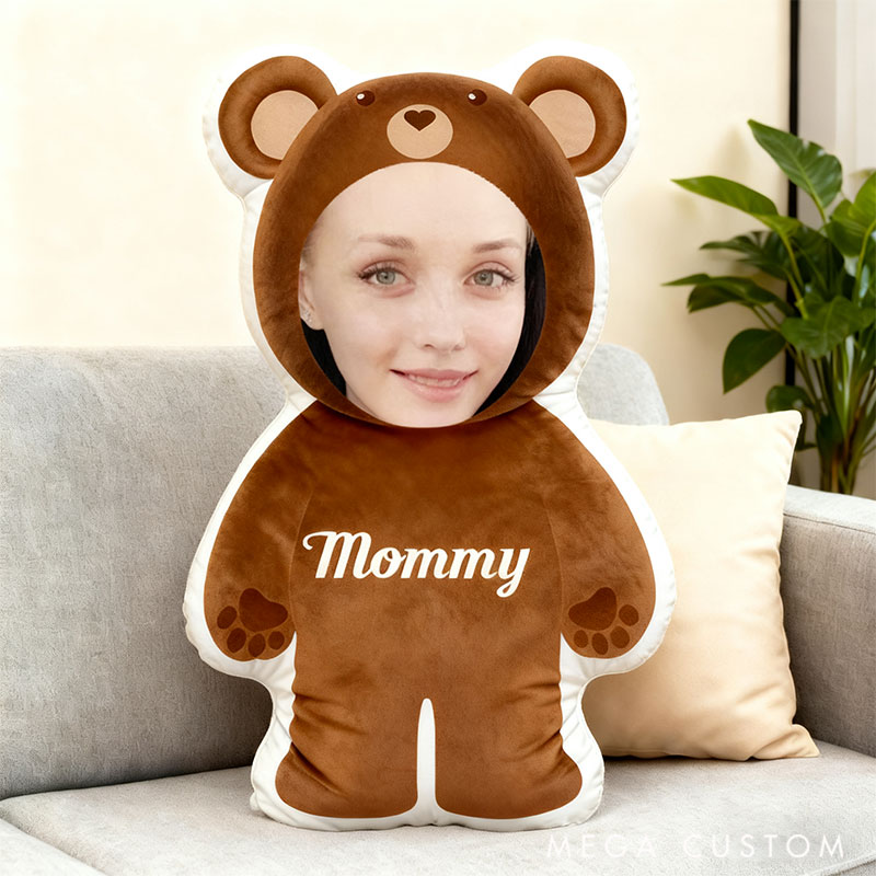 Personalized Graphic 3D Print Pillows Shape Pillows with Photo Decor Christmas Gifts for Family