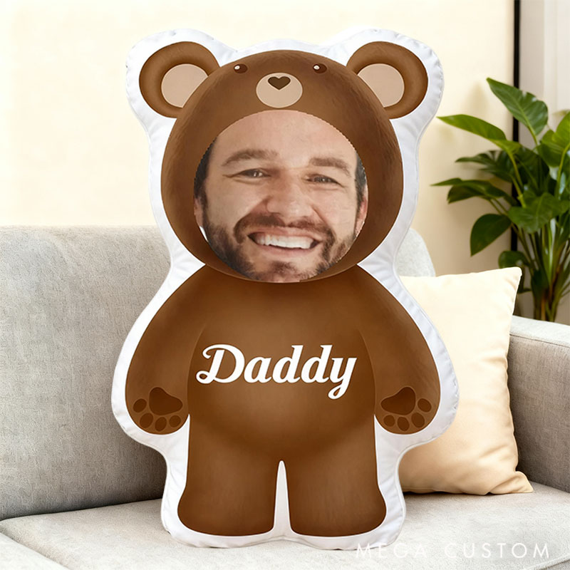 Personalized Graphic 3D Print Pillows Shape Pillows with Photo Decor Christmas Gifts for Family