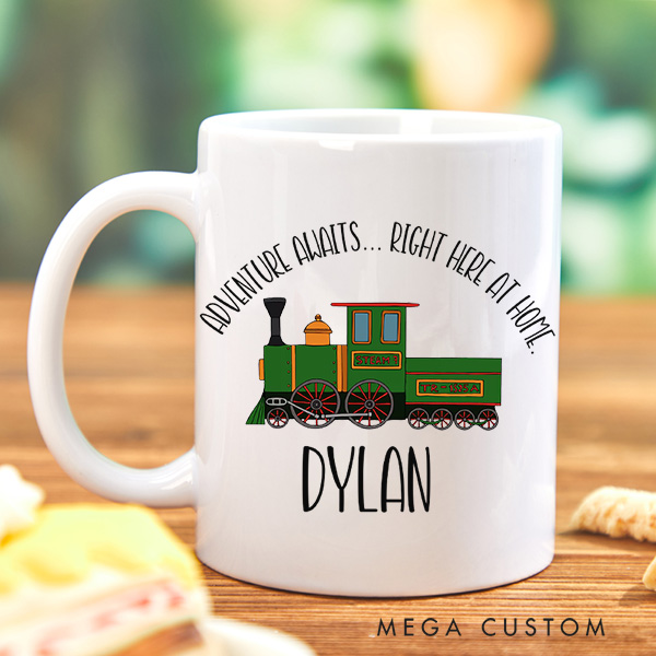 Personalized Mug for Kids Custom Mug for Boys Birthday Party Favors Children's Gift Housewarming Gifts for Kids Moving Away Gifts Farewell Gift