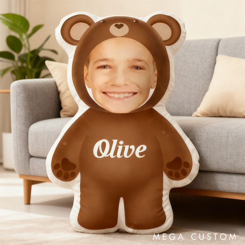 Personalized Graphic 3D Print Pillows Shape Pillows with Photo Decor Christmas Gifts for Family