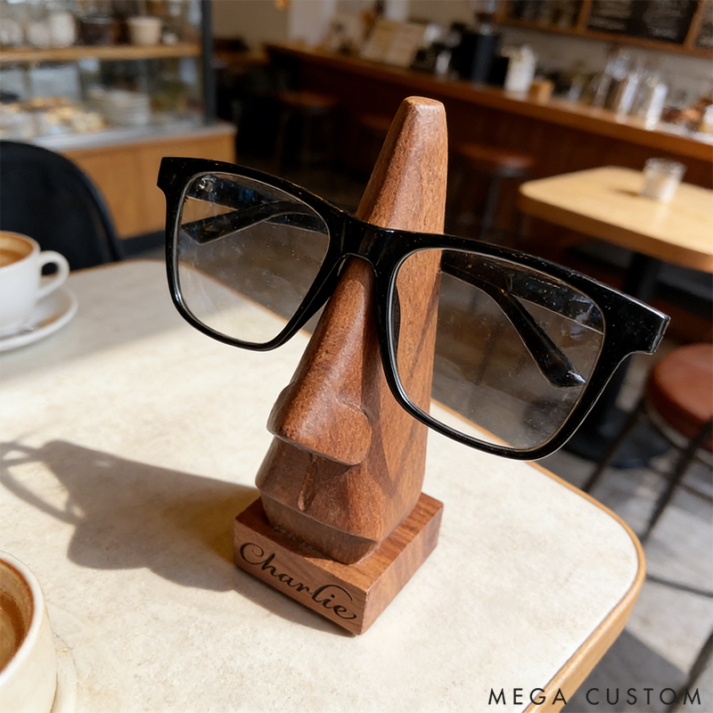 Personalized Wooden Sunglass Frames Cute Birthday Gift with Custom Engraving