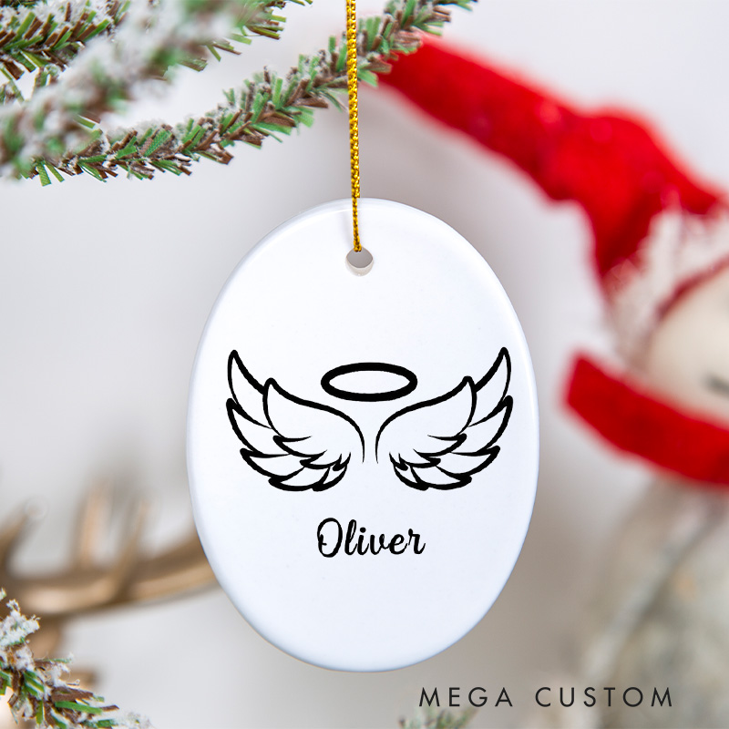 Personalized Infant Loss Ornament Miscarriage Keepsake Baby Loss Gift Angel Baby Remembrance Loss of Baby Memorial Keepsake