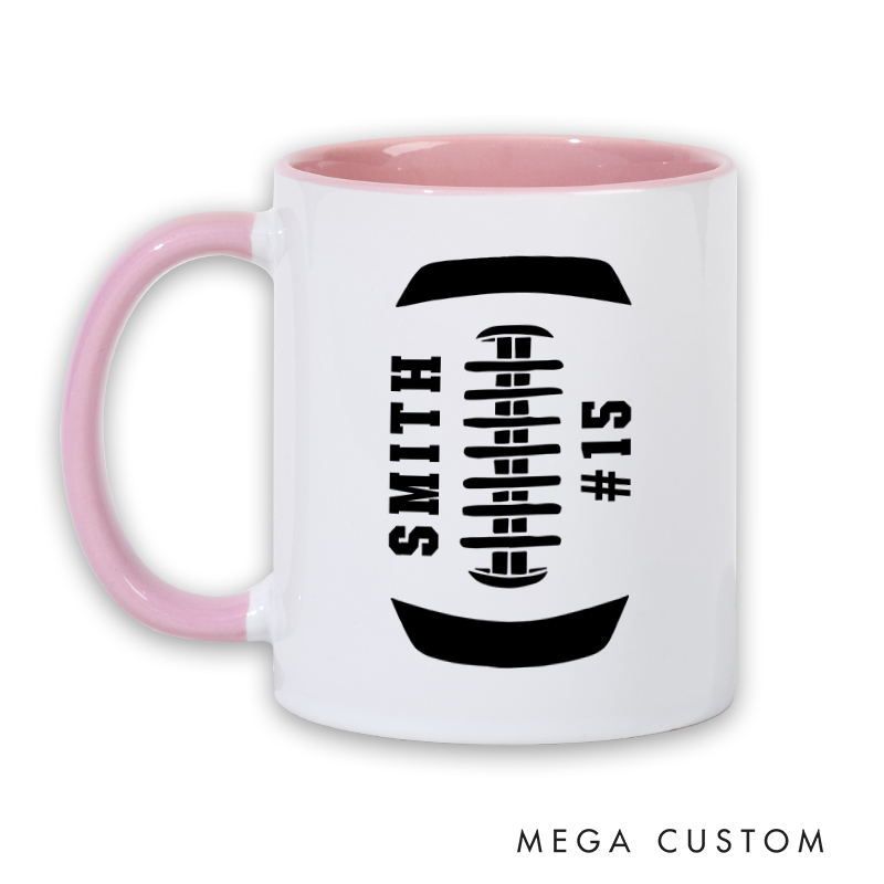 [Copy]Personalized American Football and Rugby Coach Mug with Custom Name