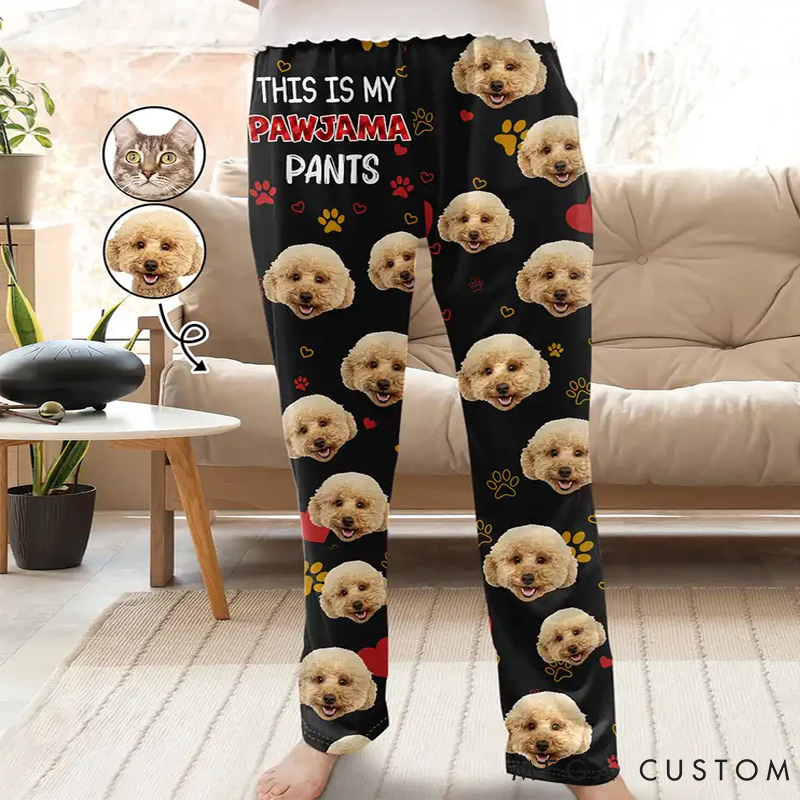 Personalized Pet Lover this is My Pawjama Pants Pajamas