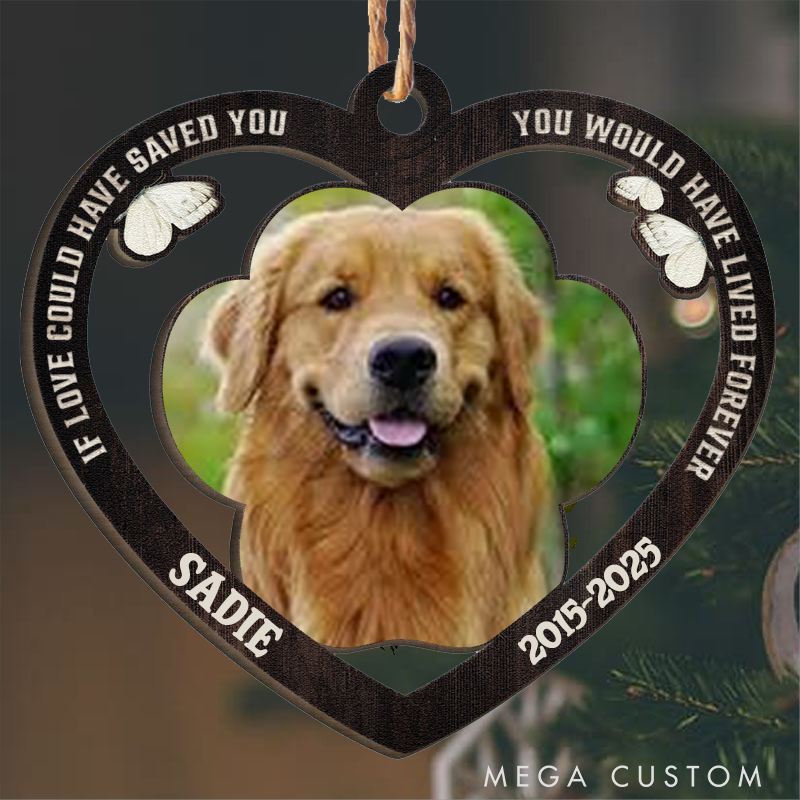 Personalized Pet Lover My Favorite Hello Ornament