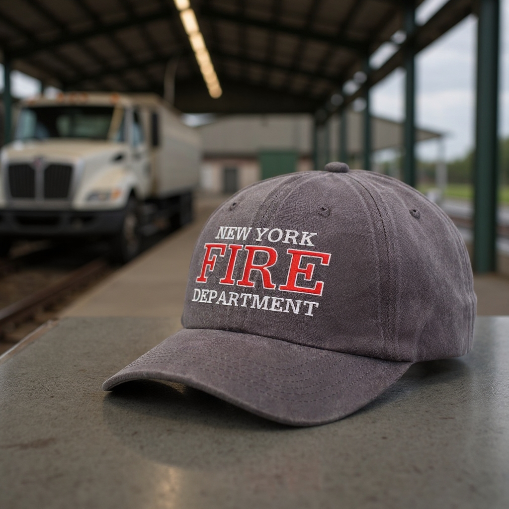 Personalized Firefighter Cap Embroidered Baseball Cap with Custom Firefighter Cap Design Thoughtful Gift for Firefighters