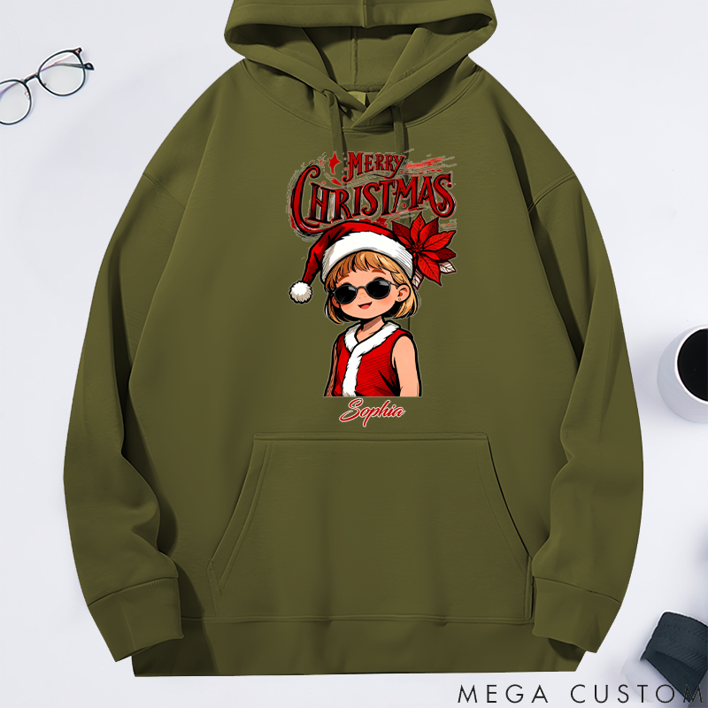 Personalized Christmas Classic Hoodie  This is a Unique and Cool Family Merry Christmas