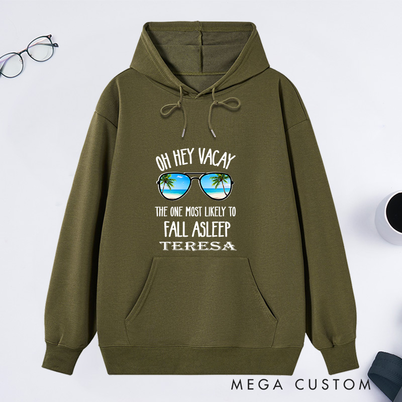 Personalized Making Memories Together Summer Vacation Classic Hoodies Travel Matching Shirt Custom Vacation Shirt