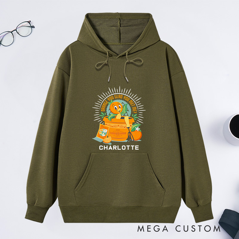 Personalized Citrus Garden Delight Classic Hoodies Granding Lovers Gift