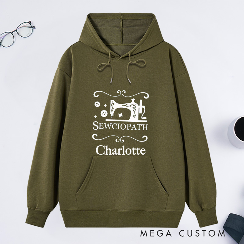 Personalized Sewing Long Sleeve Classic Hoodies Funny Sew TShirt Women Shirt Shirt for Women Sewing Lover Shirt Quilter Gift