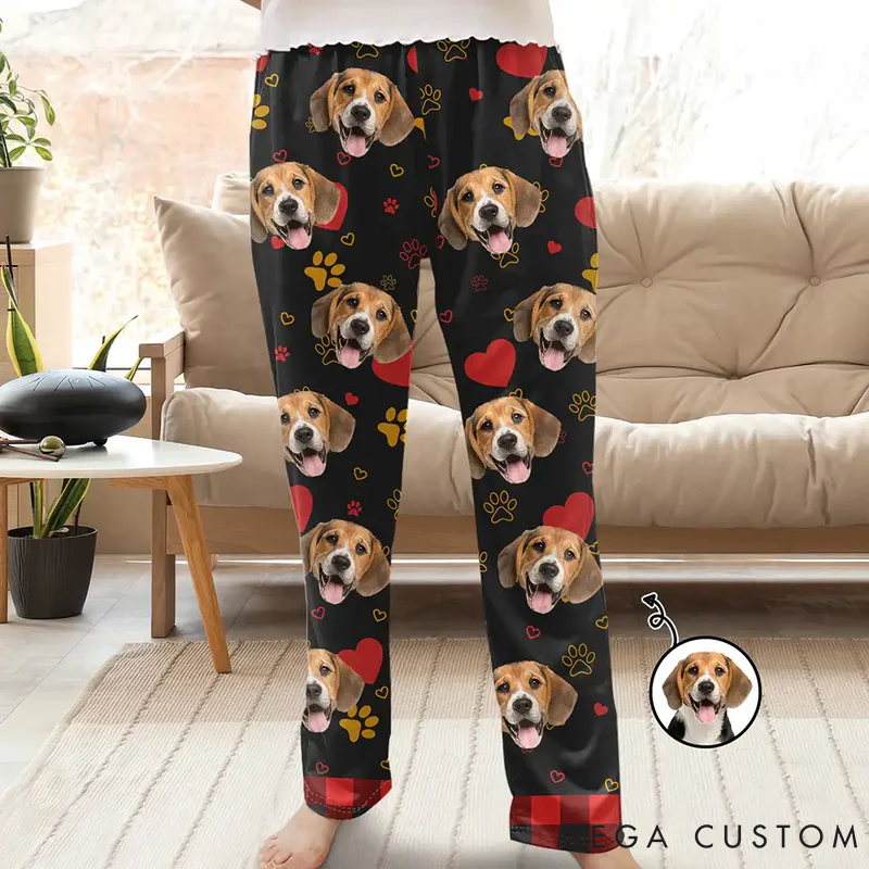 Personalized Pet Lover Custom Photo Pet Pajamas