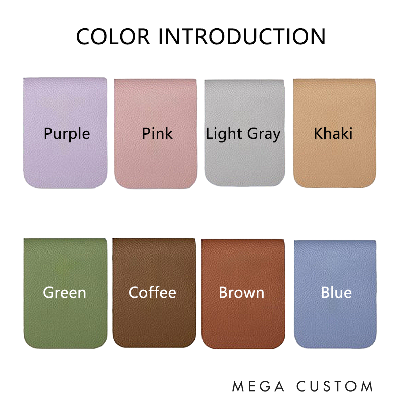 Personalised Leather Magnetic Bookmark for Teacher Cute Bookmark Gift Teacher Appreciation Gift Book Lover Gift 