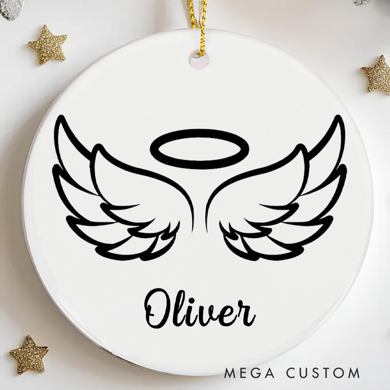 Personalized Infant Loss Ornament Miscarriage Keepsake Baby Loss Gift Angel Baby Remembrance Loss of Baby Memorial Keepsake