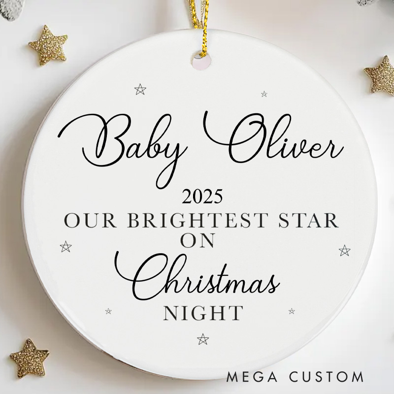 Personalized Baby Loss Christmas Ornament Miscarriage Ornament Still Born Gifts Baby Memorial Keepsake Angel Baby Sympathy Gifts for Mothers