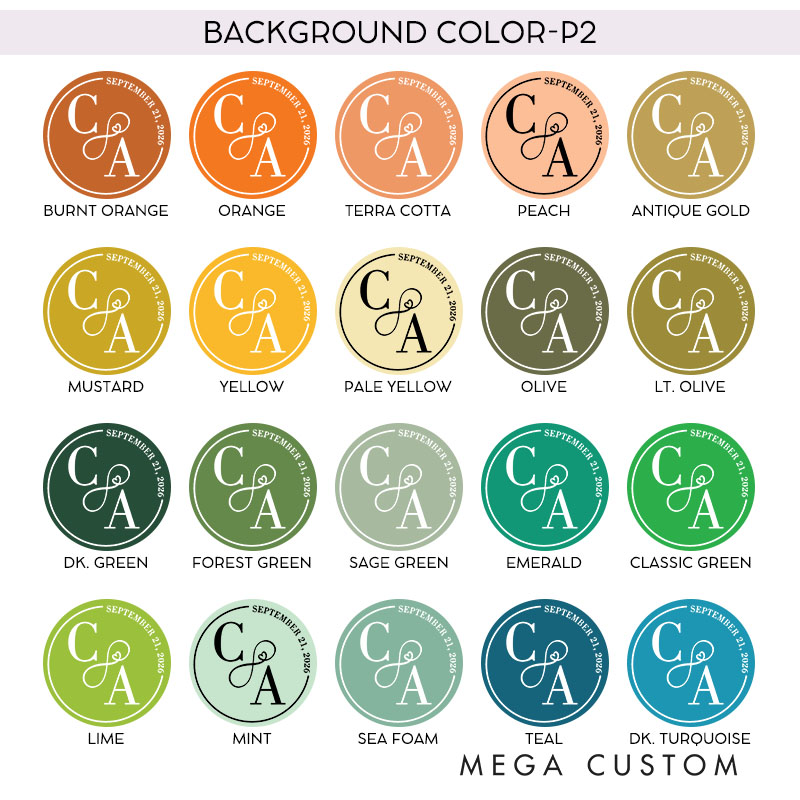 Personalized Couple Wedding Wreath 2" Stickers with Initials Newlyweds Thank You Stickers Party Favors Label Tags Candle Bridal Shower Favors