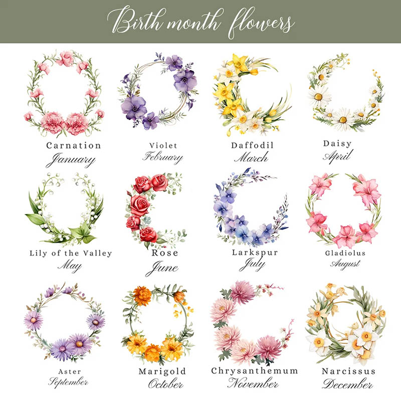 Personalized Couple Birth Flower and Birth Leaf Ring Blanket Newlyweds Name and Date Wedding Blanket Valentine's Day Gift for Husband Wife Hubby Wifey