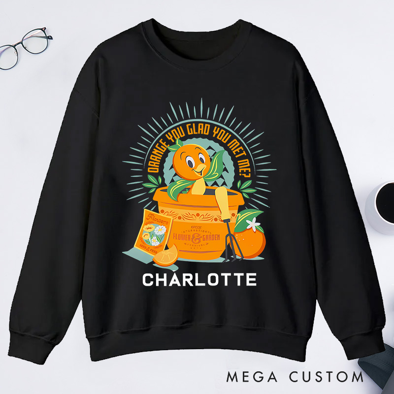 Personalized Citrus Garden Delight Classic Sweatshirts Granding Lovers Gift