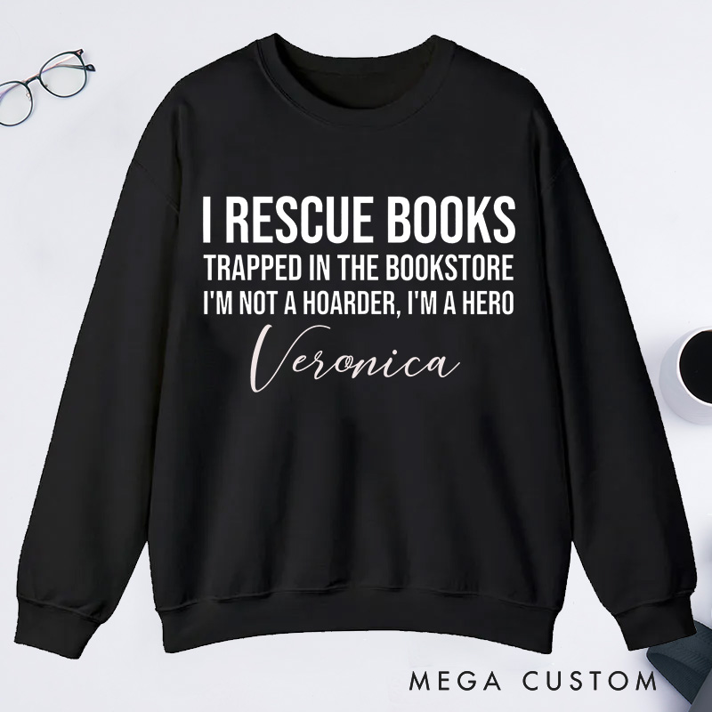 Personalized Book Lovers Classic Sweatshirts Gift For Bookish Booksellers Gift Gift For Teachers Readers Sweatshirts I Books Sweatshirts 