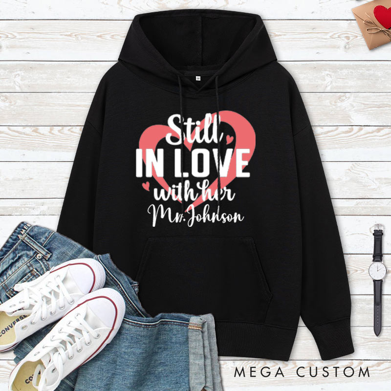 Personalized Funny Couple Anniversary Hoodie Couple Wedding Anniversary Outfit for Her Him Anniversary Hoodie for Wife Husband