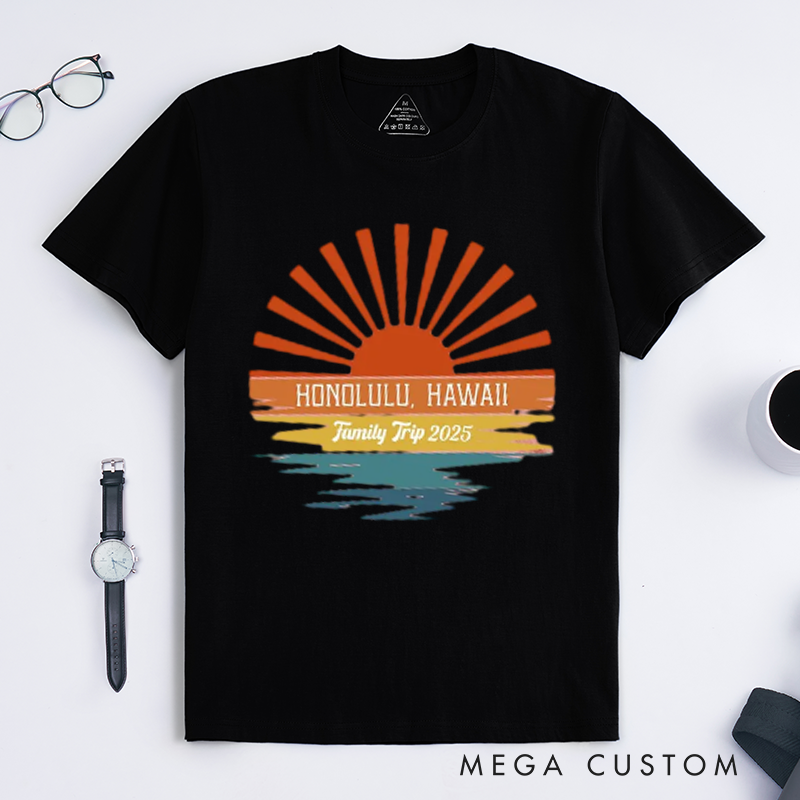 Personalized 2025 Custom Family and Girls Trip Shirts to Make Memories Together Classic T-shirt