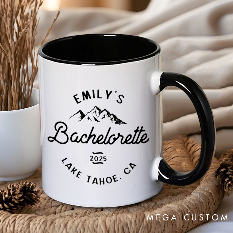 Personalized Bridesmaid Bachelorette Party Mug Bridesmaid Mug with Name Maid of Honor Mug Bridesmaid Proposal Gift for Her Bridal Shower Mug