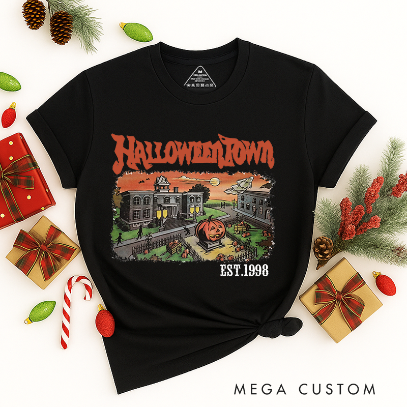 Personalized Classic T-Shirts Halloweentown Est 1998 Tee Halloweentown Retro Halloweentown University Tee