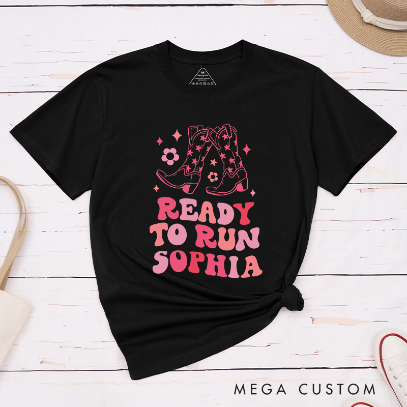 Personalized Country Man I Feel Like a Bride with Cowgirl Boot Matching T-Shirt Bridesmaid T-Shirt Team Bride Wedding Cowgirl T-Shirt Bachelorette Party Gift