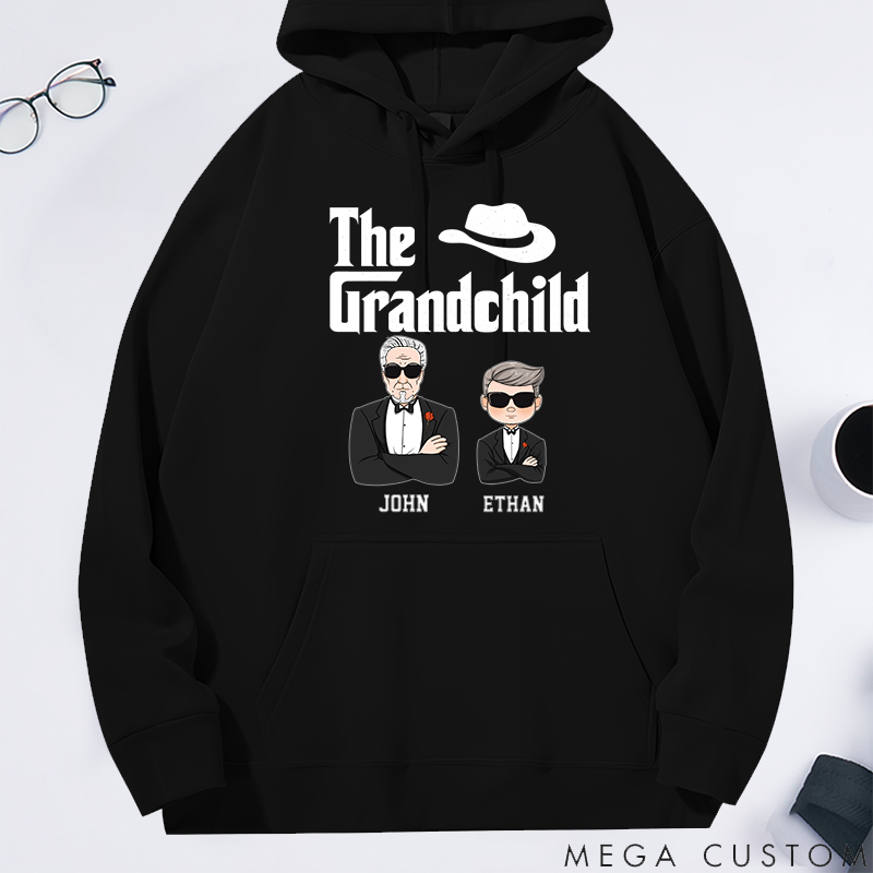 Personalized Classic Hoodie The Grandfather Theme Grandpa and Kids