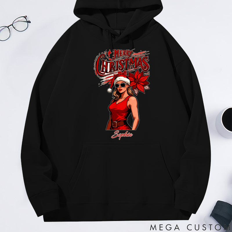 Personalized Christmas Classic Hoodie  This is a Unique and Cool Family Merry Christmas