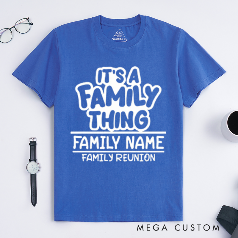 Personalized Family Reunion Matching Tees Celebrating Togetherness Classic T-shirt