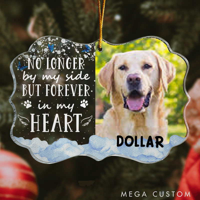 Personalized Pet Lover Pet Loss You were My Favorite Hello Hardest Goodbye Ornament