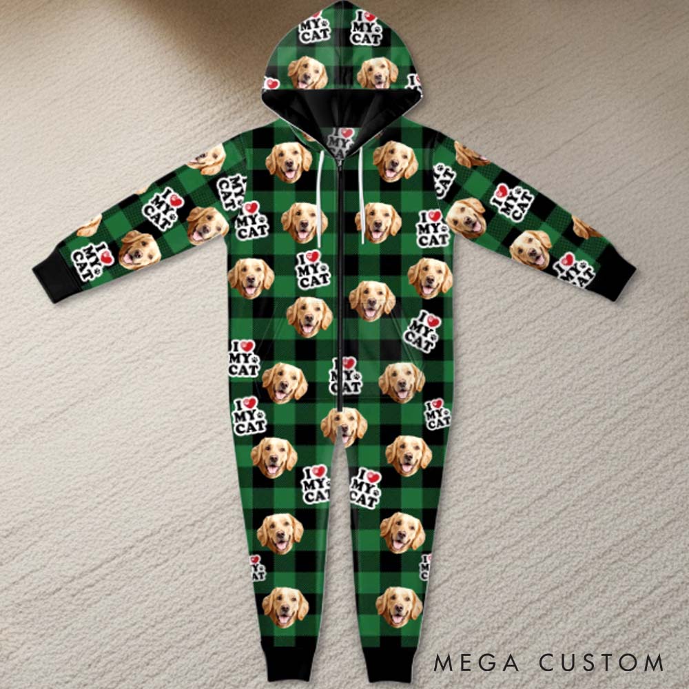 Personalized Pet Lover Just Me and My Furry Therapist Adult Onesie