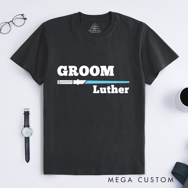 Personalized Epic Wedding Party T-Shirts Groom Shirts for Groomsman Wedding Favors T-Shirt Groomsman Bachelor Party Shirt