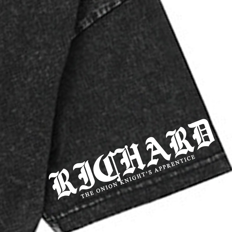 Personalized Siegmeyer Gothic Game Washed T-Shirts Video Game Tshirt Undead Shirt Halloween